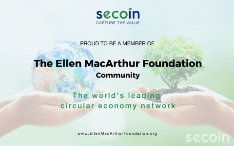 Secoin được công nhận là thành viên của Ellen MacArthur Foundation Community